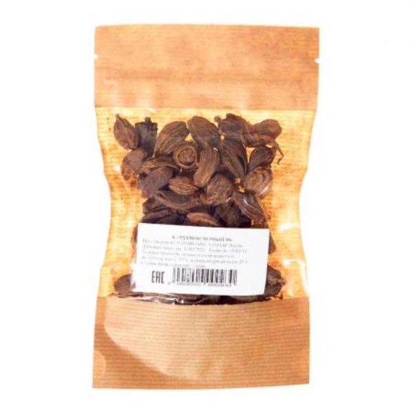 Кардамон черный целый (black cardamoms seeds) Sangam 50г