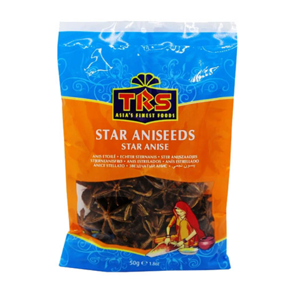 Звездочки аниса (бадьяна) (anise seeds) TRS  50г