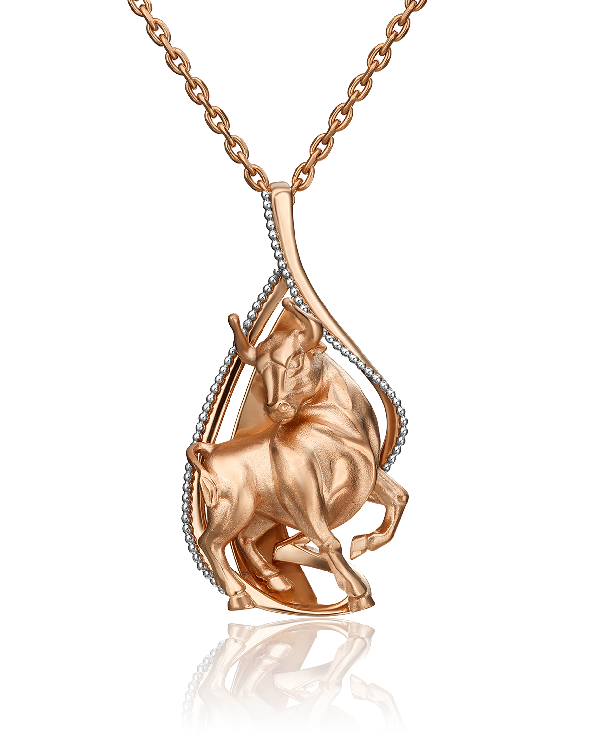 

Подвеска из красного золота/белого золота PLATINA jewelry 03-2814-04-000-1111-48, 03-2814-04-000-1111-48