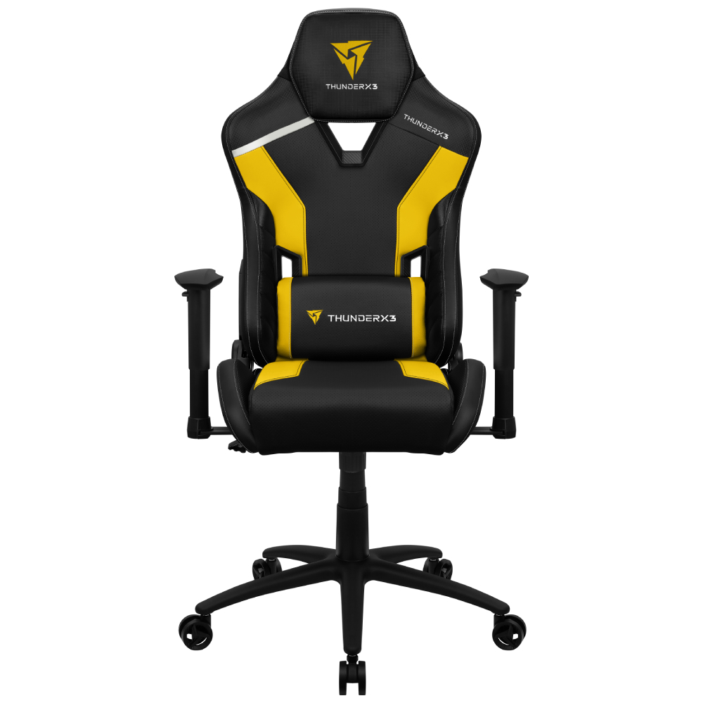Кресло компьютерное игровое ThunderX3 TC3 Bumblebee Yellow