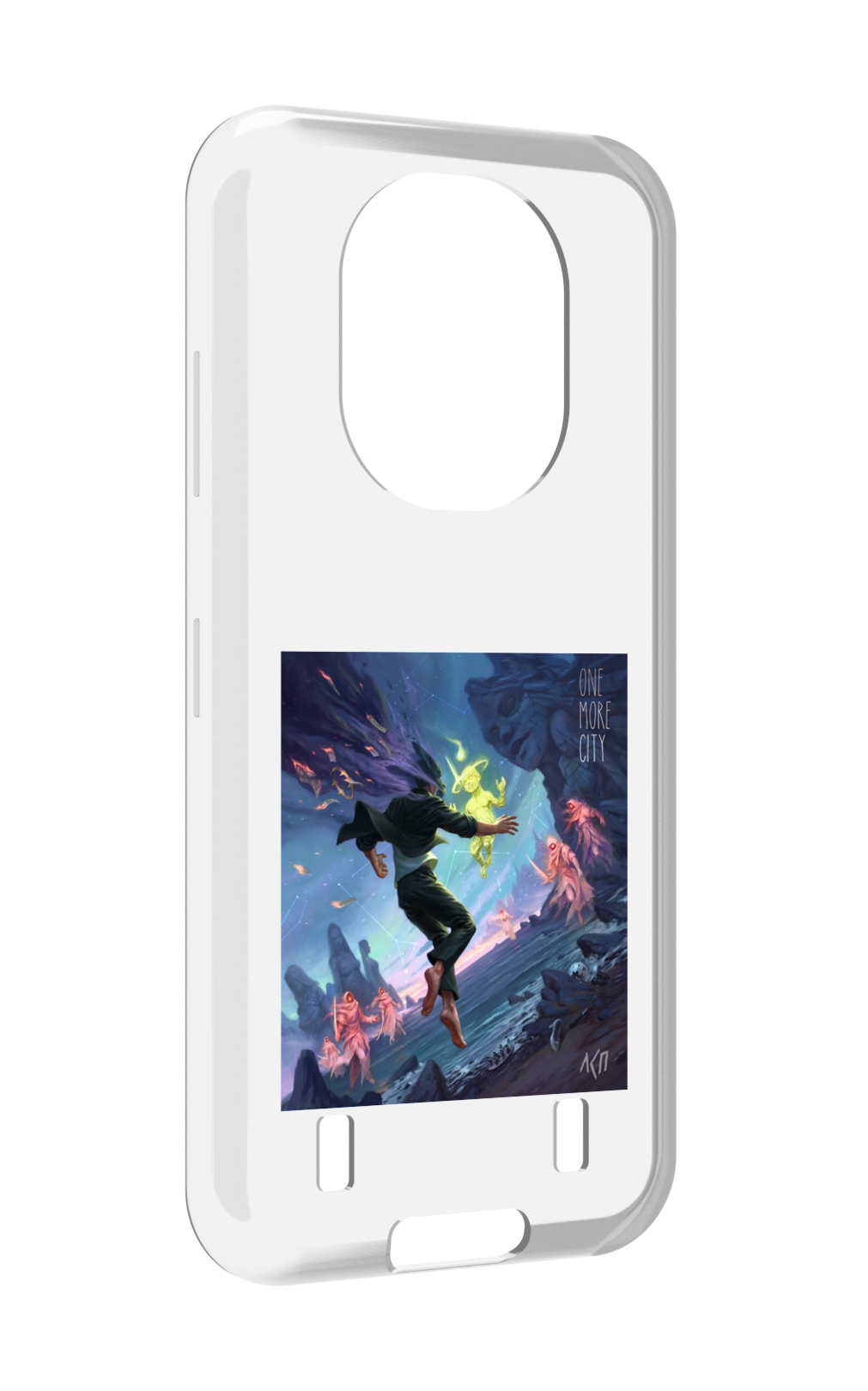 

Чехол MyPads One More City ЛСП для Oukitel WP16, Прозрачный, Tocco