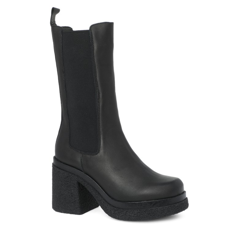 

Полусапоги женские Tendance 693 черные 39 EU, Черный, 693