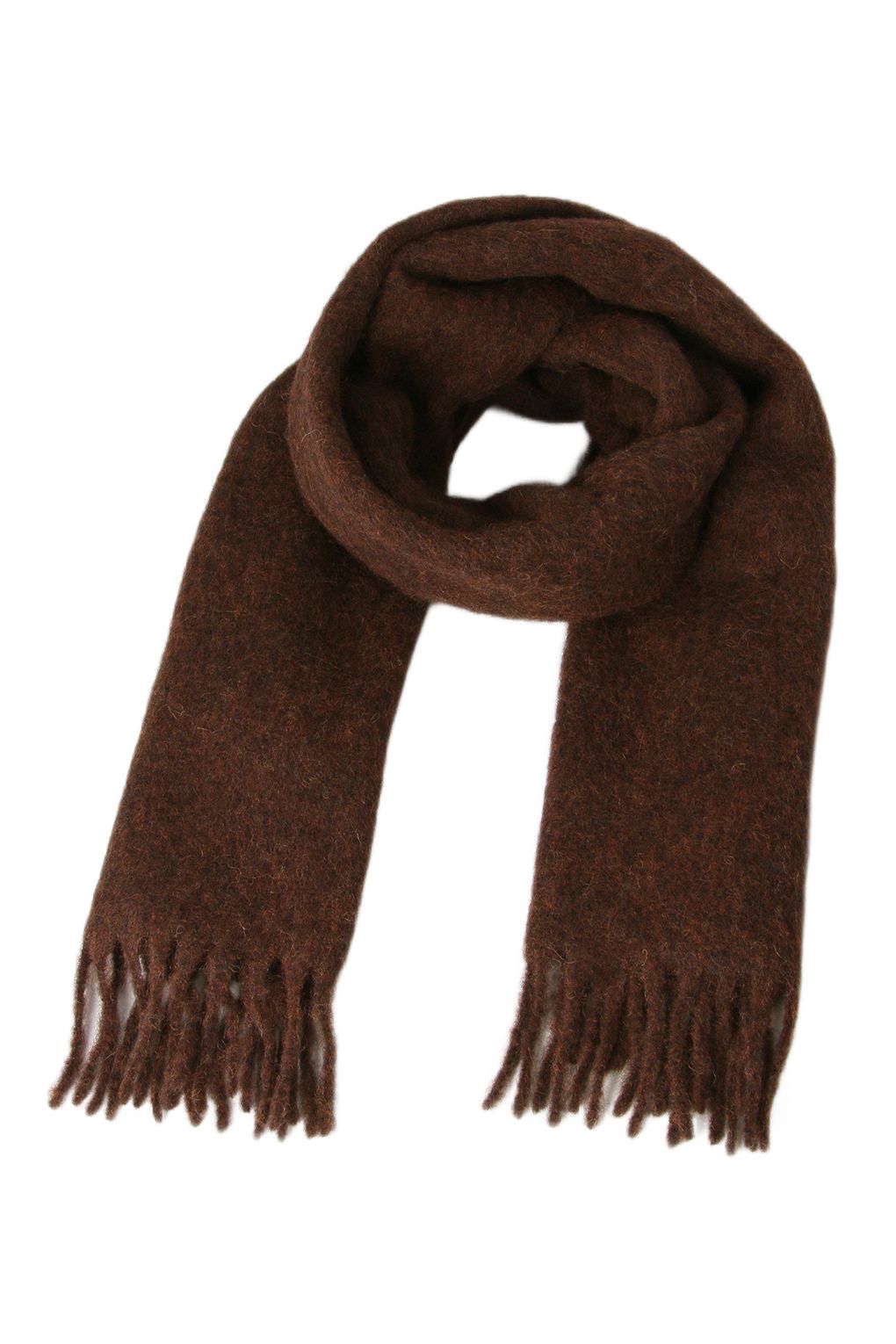 

Шарф женский A + MORE 2109 SOFTIE коричневый, 200х46 см, 2109 SOFTIE
