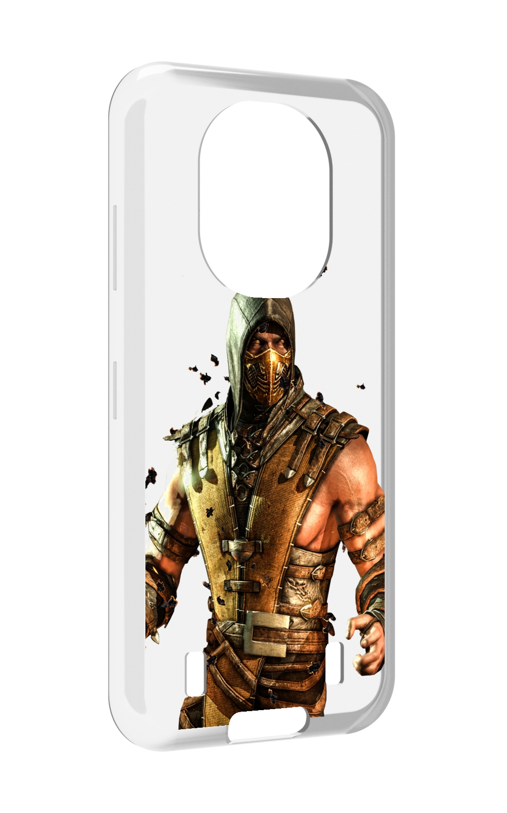 

Чехол MyPads Mortal Kombat scorpion для Oukitel WP16, Прозрачный, Tocco