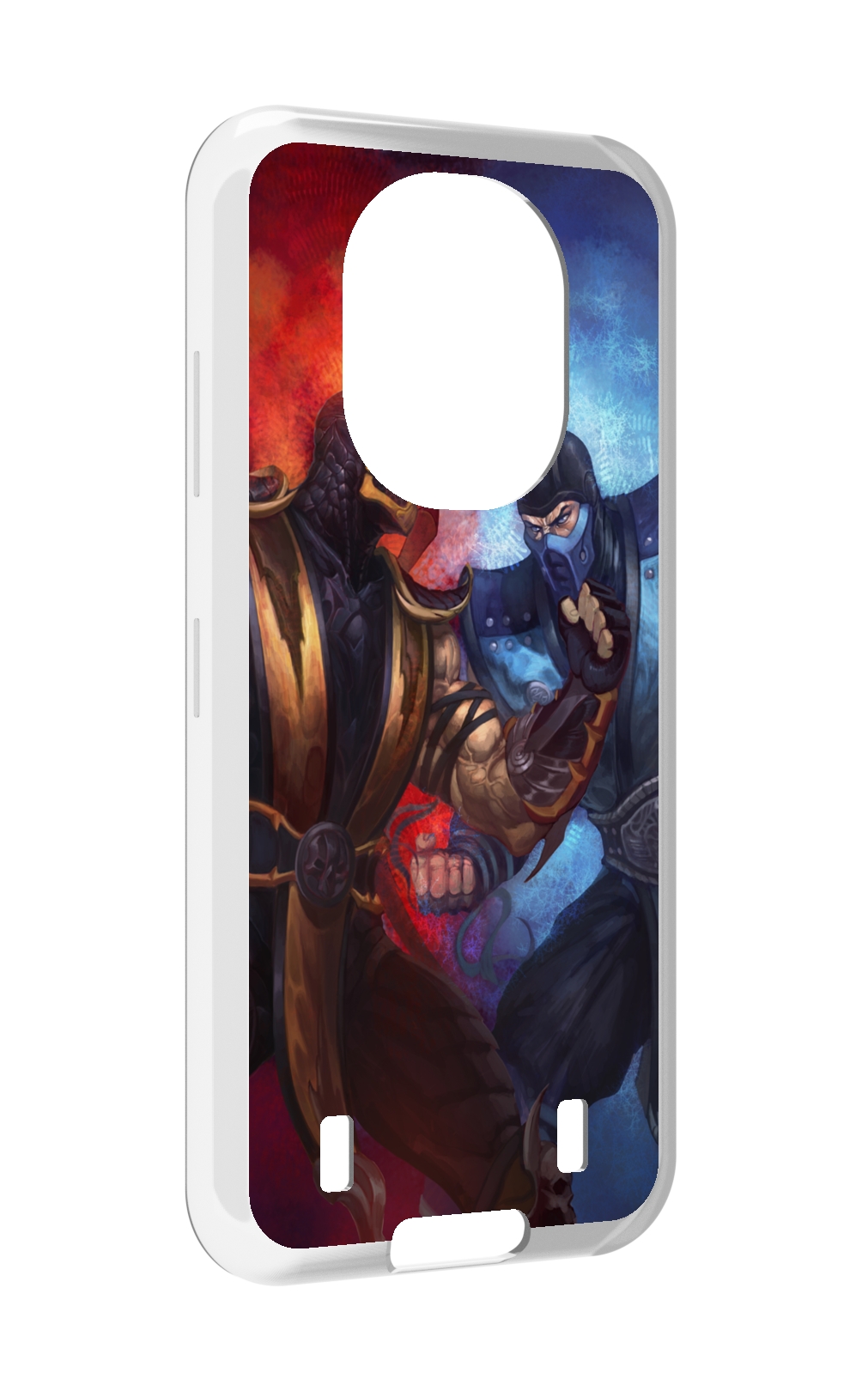 

Чехол MyPads Mortal Kombat art для Oukitel WP16, Прозрачный, Tocco