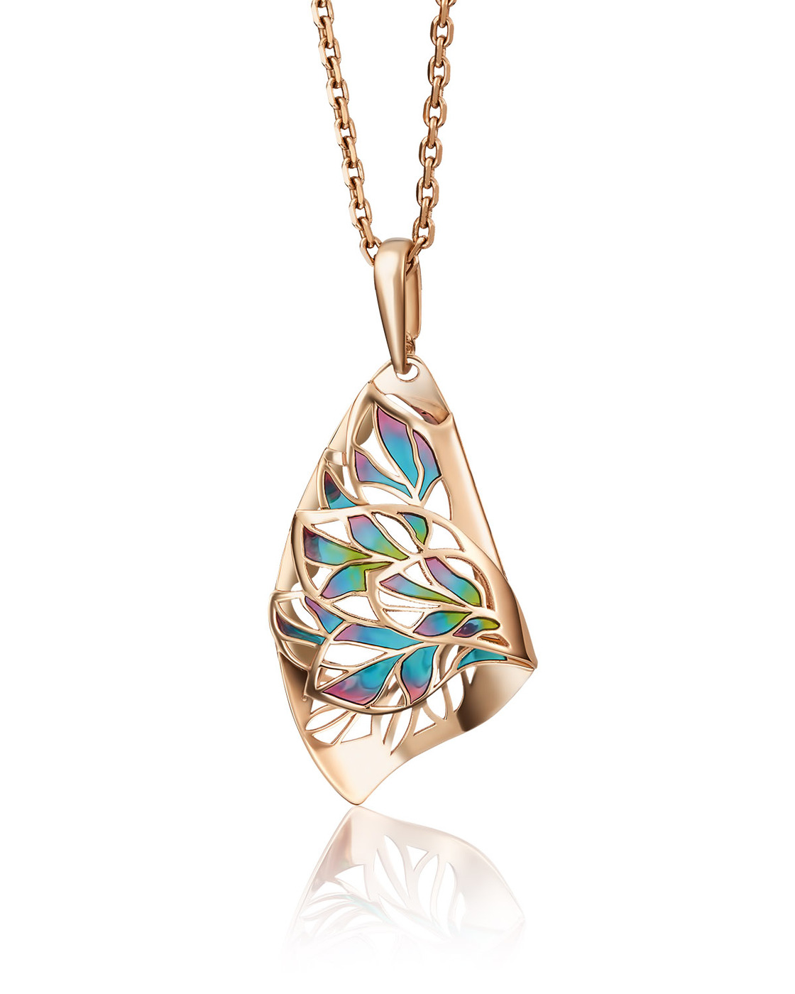 

Подвеска из золота с эмалью PLATINA jewelry 03-2753-00-000-1110-66, 03-2753-00-000-1110-66