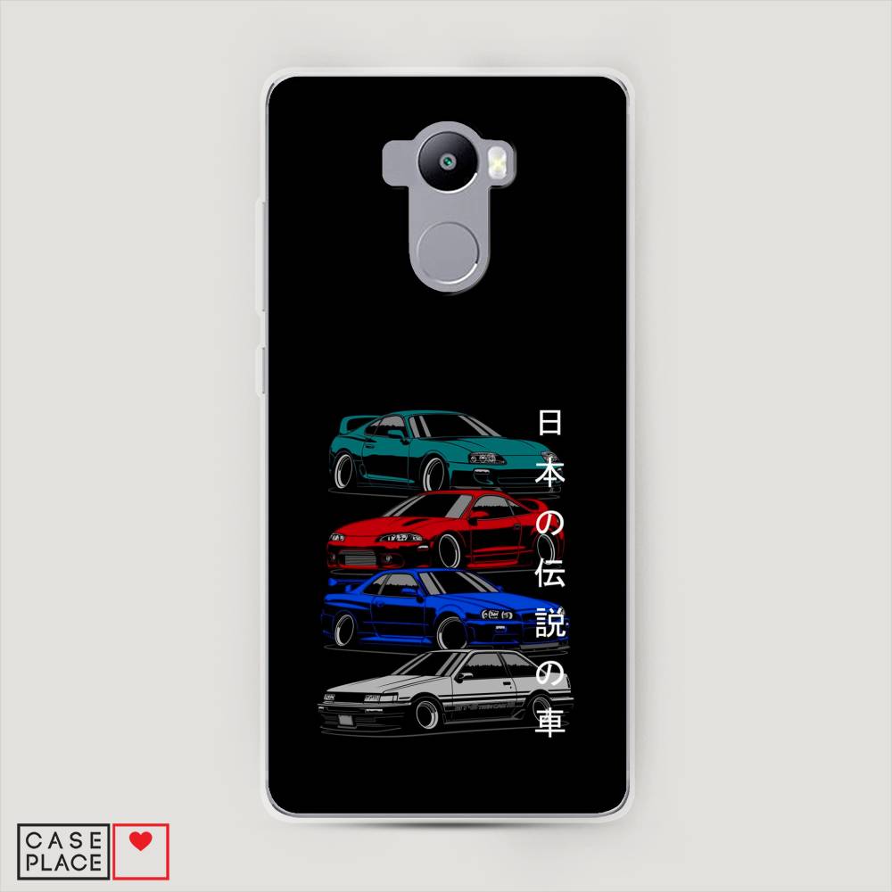 

Пластиковый чехол "JDM Legend cars" на Xiaomi Redmi 4