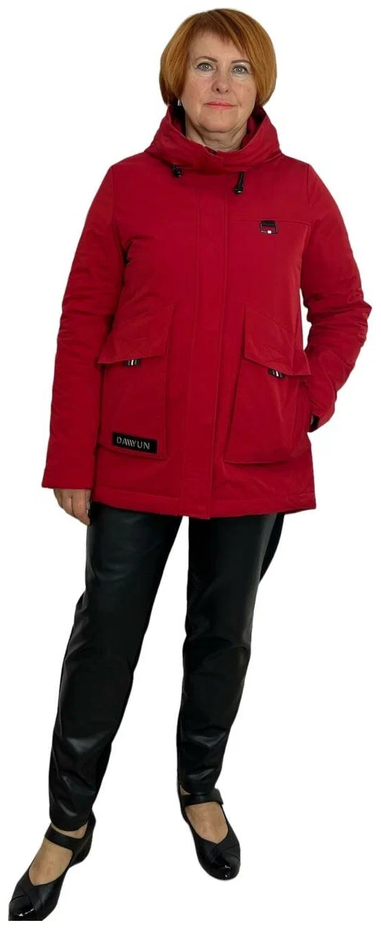 Куртка женская Dosu 2052 красная 44 RU
