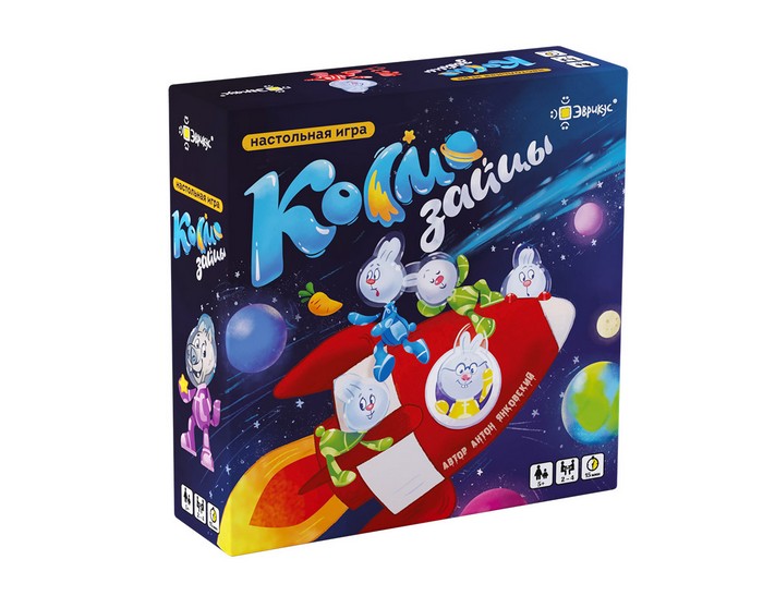 

Игры Игра настольная Космозайцы BG-17067, от