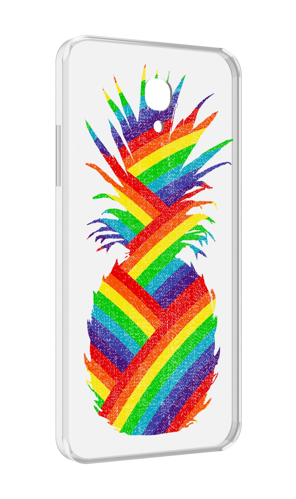 

Чехол MyPads радужный ананас для Lenovo Vibe P2 5.5 (P2a42), Прозрачный, Tocco