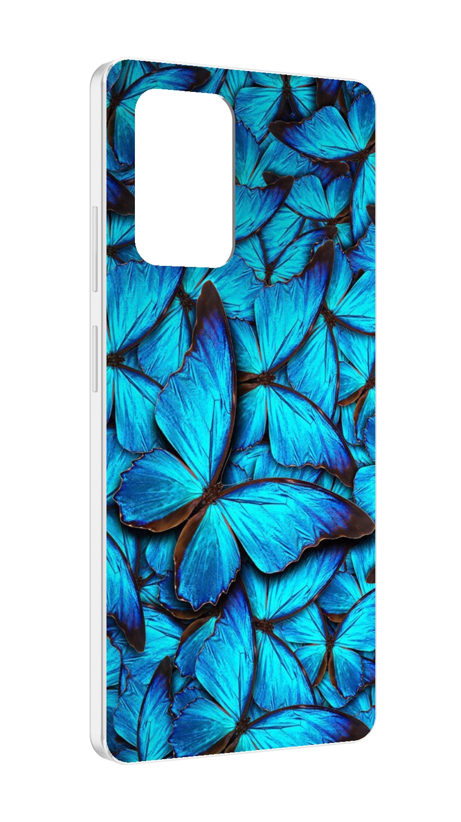 

Чехол MyPads бирюзовые бабочки для ZTE Blade V40 Pro, Tocco