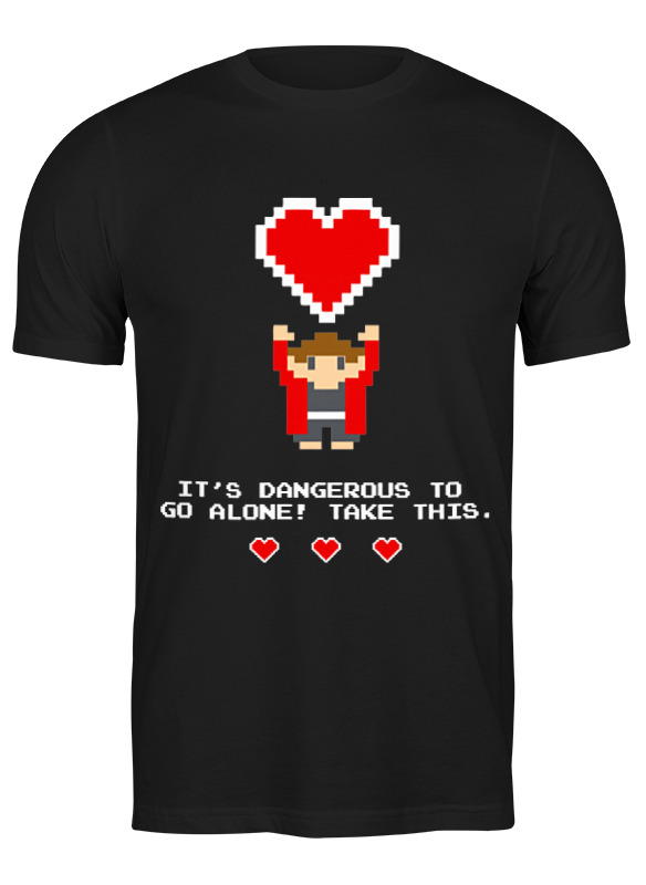 

Футболка мужская Printio Возьми мое сердце! (8-бит) черная 3XL, Черный, Возьми мое сердце! (8-бит)