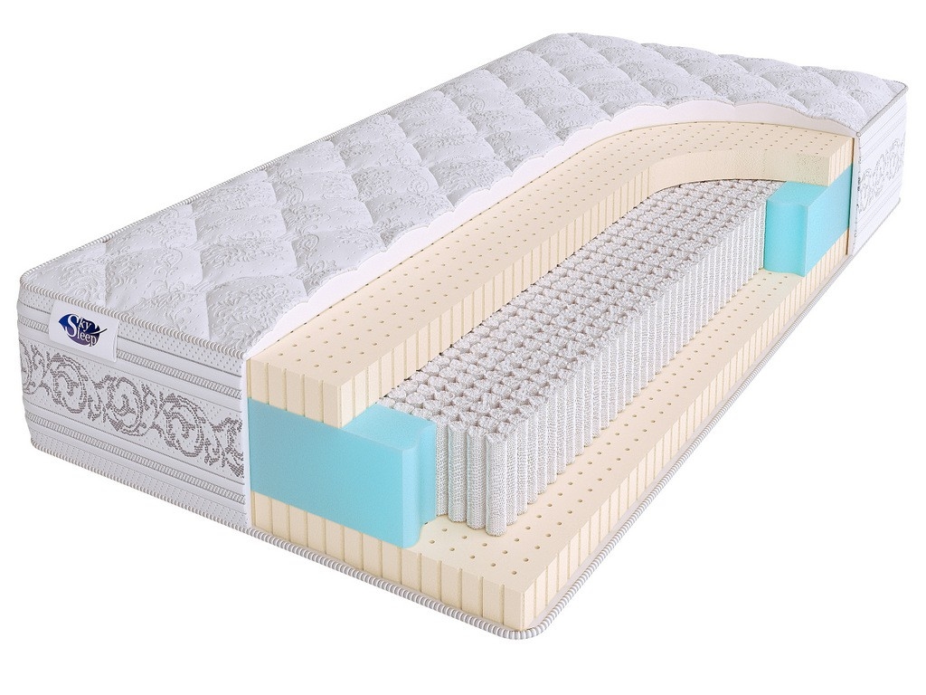 

Матрас SkySleep Privilege Soft S2000 80х195, Бежевый;белый;серый;серебристый, Privilege Soft S2000