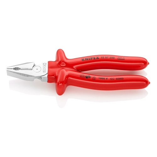 

Плоскогубцы Knipex KN-0207200 диэлектр.покр., KN-0207200