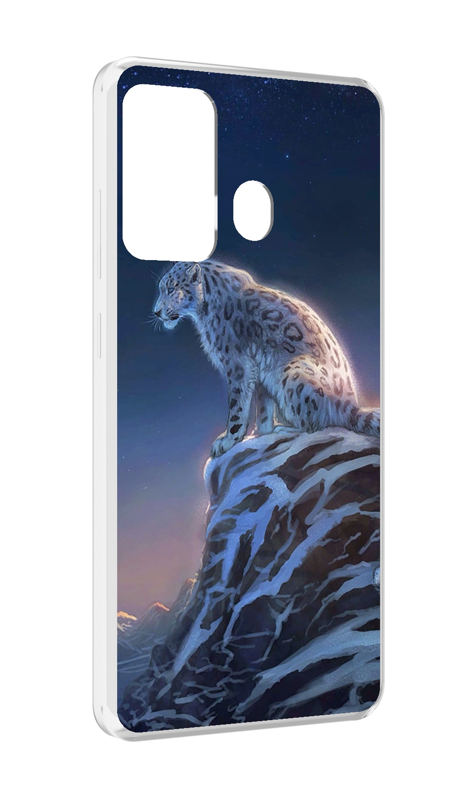 

Чехол MyPads Одинокий-Барс для ITEL A27 / ITEL P17, Прозрачный, Tocco
