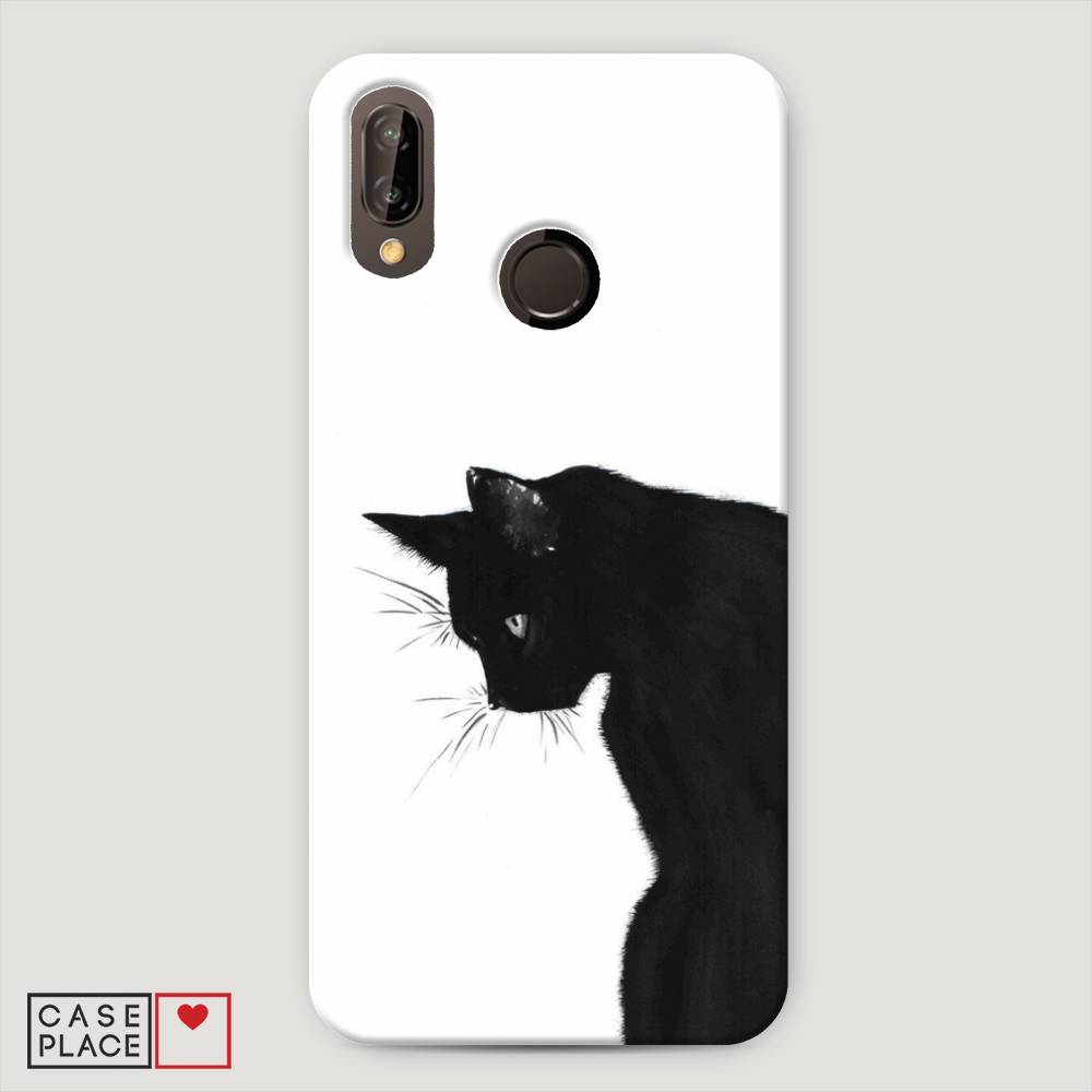 

Чехол Awog "Black cat" для Huawei Nova 3E, 65620-1