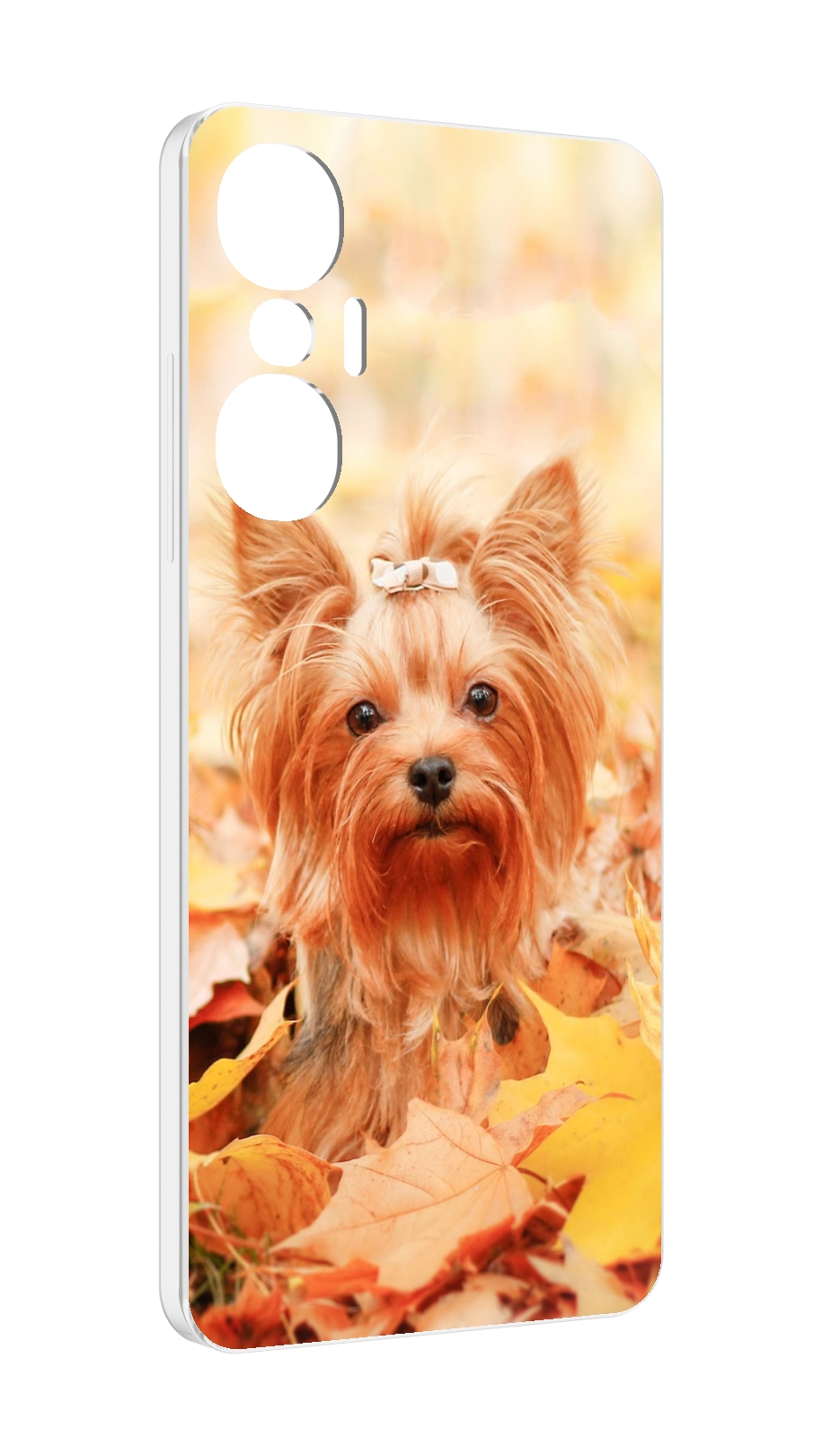 

Чехол MyPads еркширдский терьер йорк для Infinix Hot 20S противоударный, Tocco