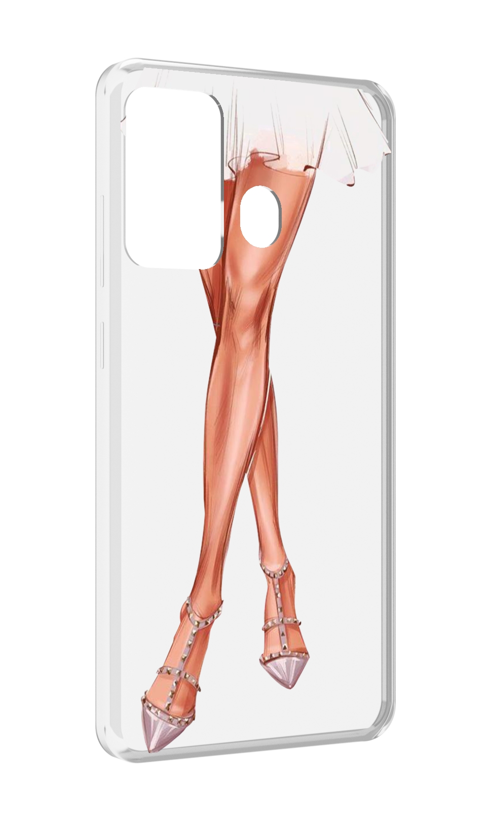 

Чехол MyPads Ножки для ITEL A27 / ITEL P17, Прозрачный, Tocco