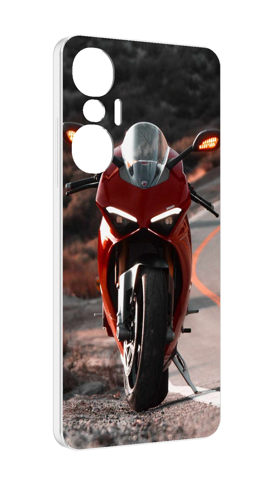 

Чехол MyPads дукати мотоцикл для Infinix Hot 20S противоударный, Tocco