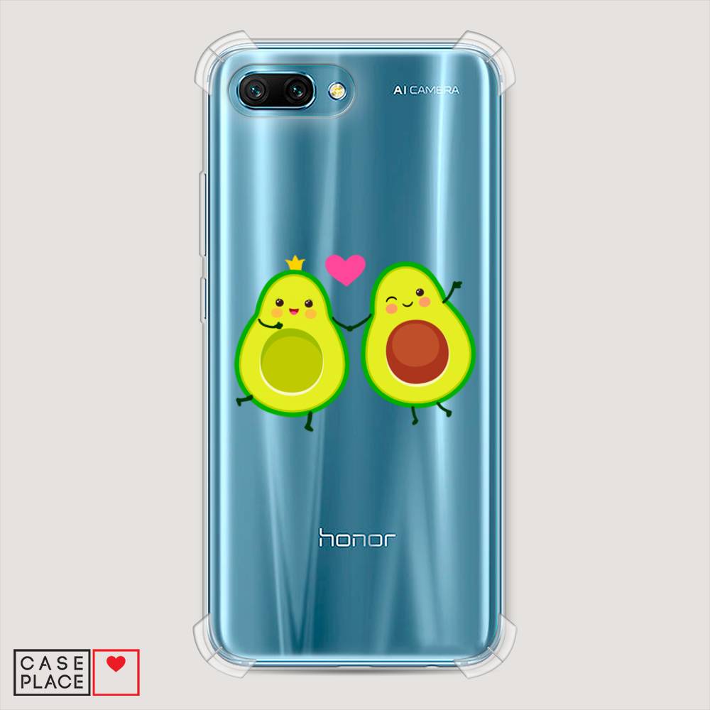 

Чехол Awog на Honor 10 "Авокадо любят", Зеленый;коричневый;розовый, 65351-1