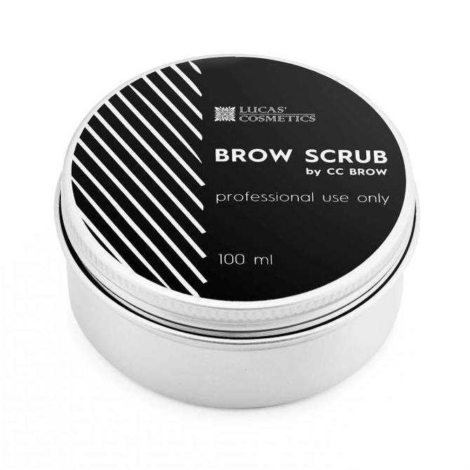 фото Скраб для бровей lucas cc brow 100 мл lucas' cosmetics