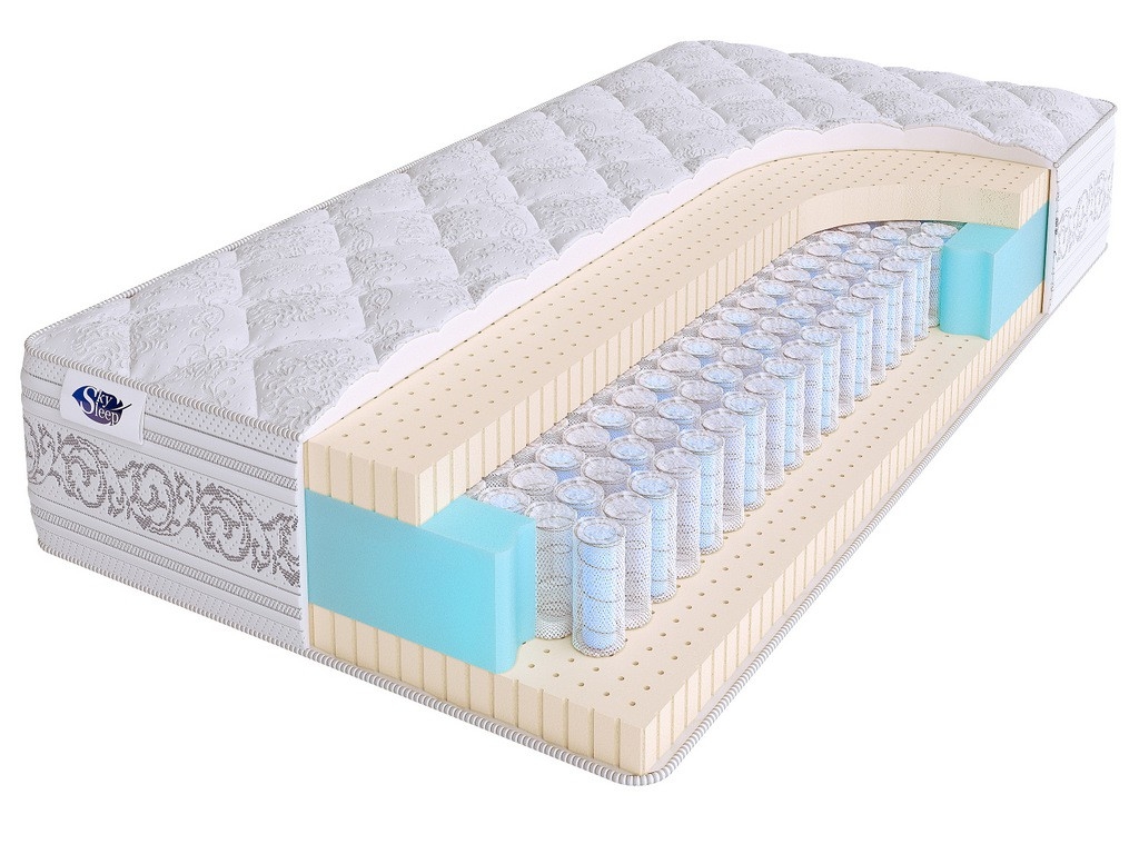 

Матрас SkySleep Privilege Soft DS 80х200, Бежевый;белый;серый;серебристый, Privilege Soft DS