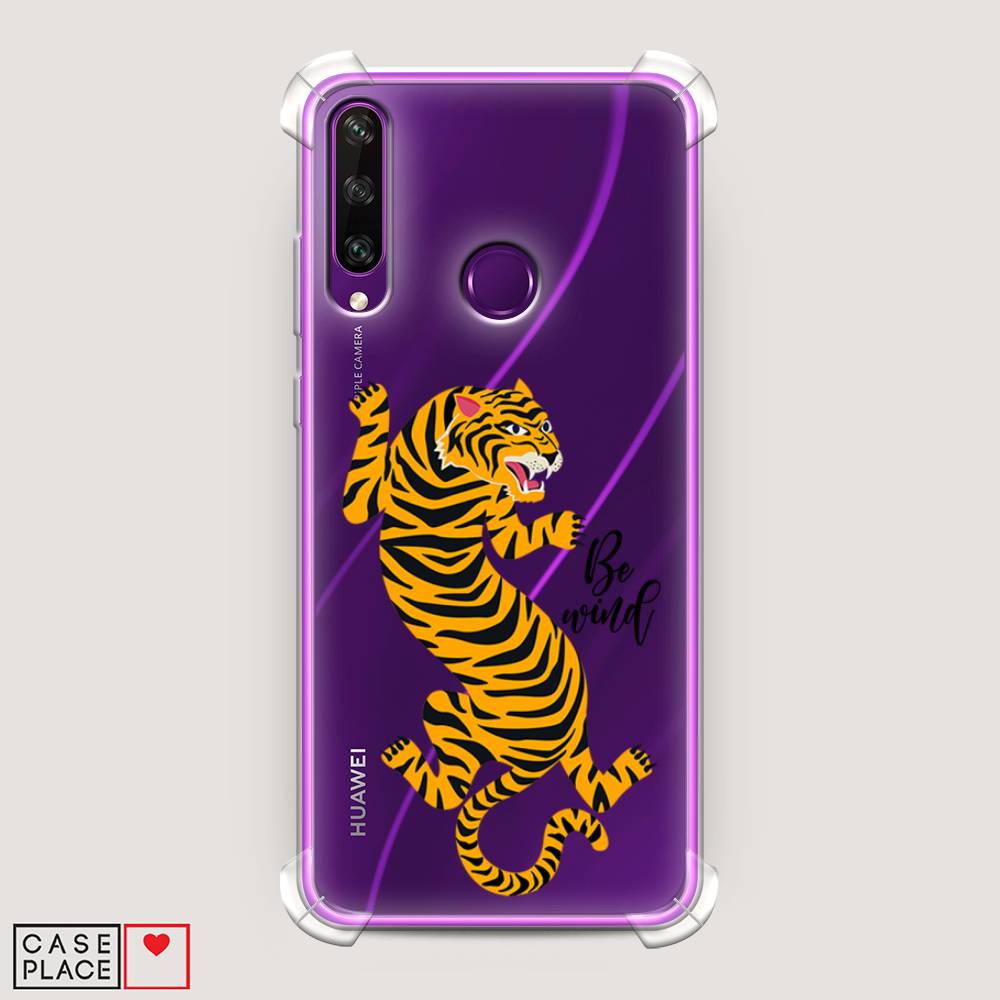 фото Чехол awog "tiger be wind" для huawei y6p