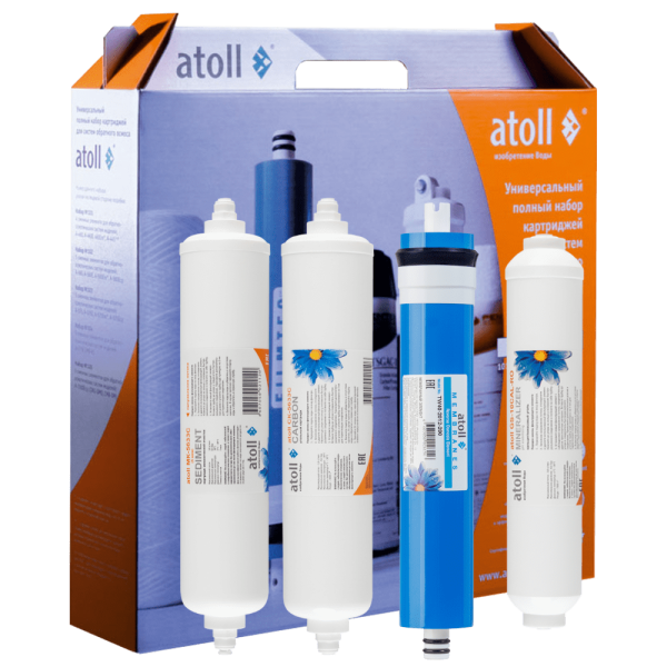 

Набор картриджей Atoll №114m STDA для Slim А-4200m, 8154