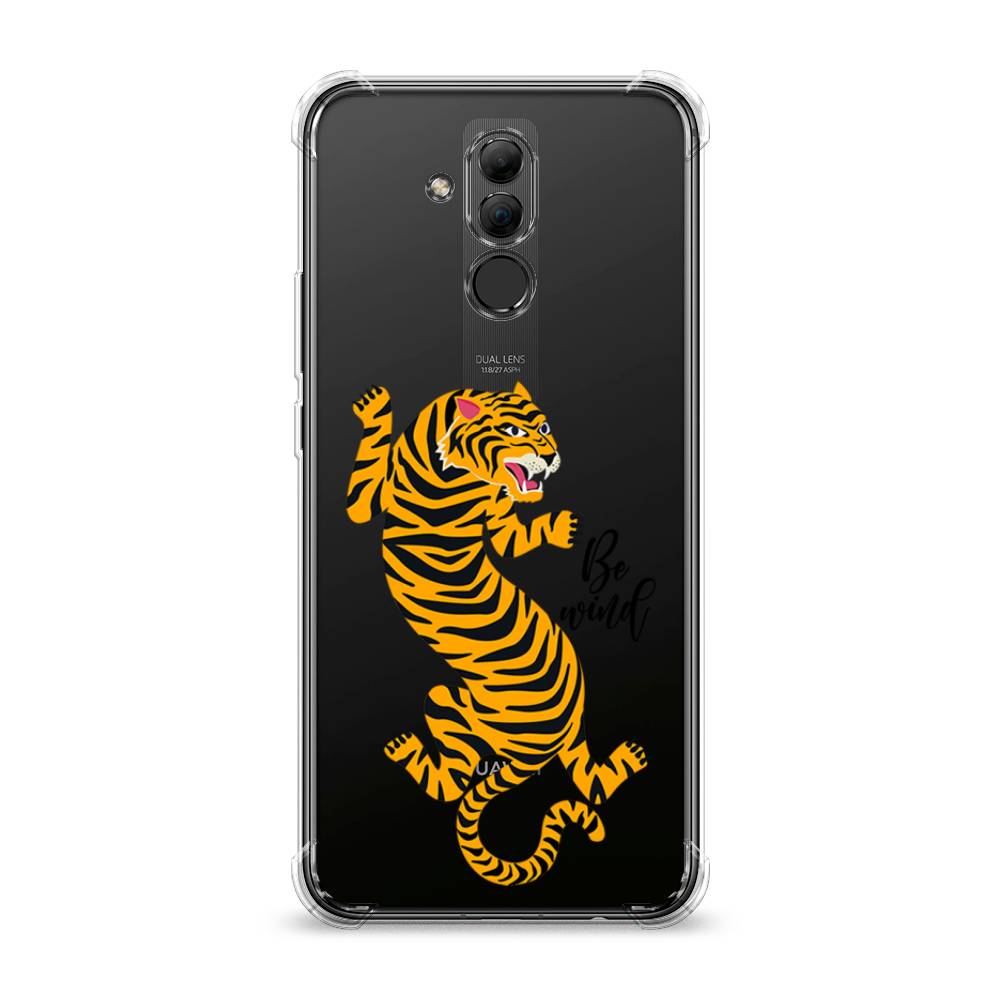 

Чехол Awog "Tiger be wind" для Huawei Mate 20 Lite, Желтый;черный