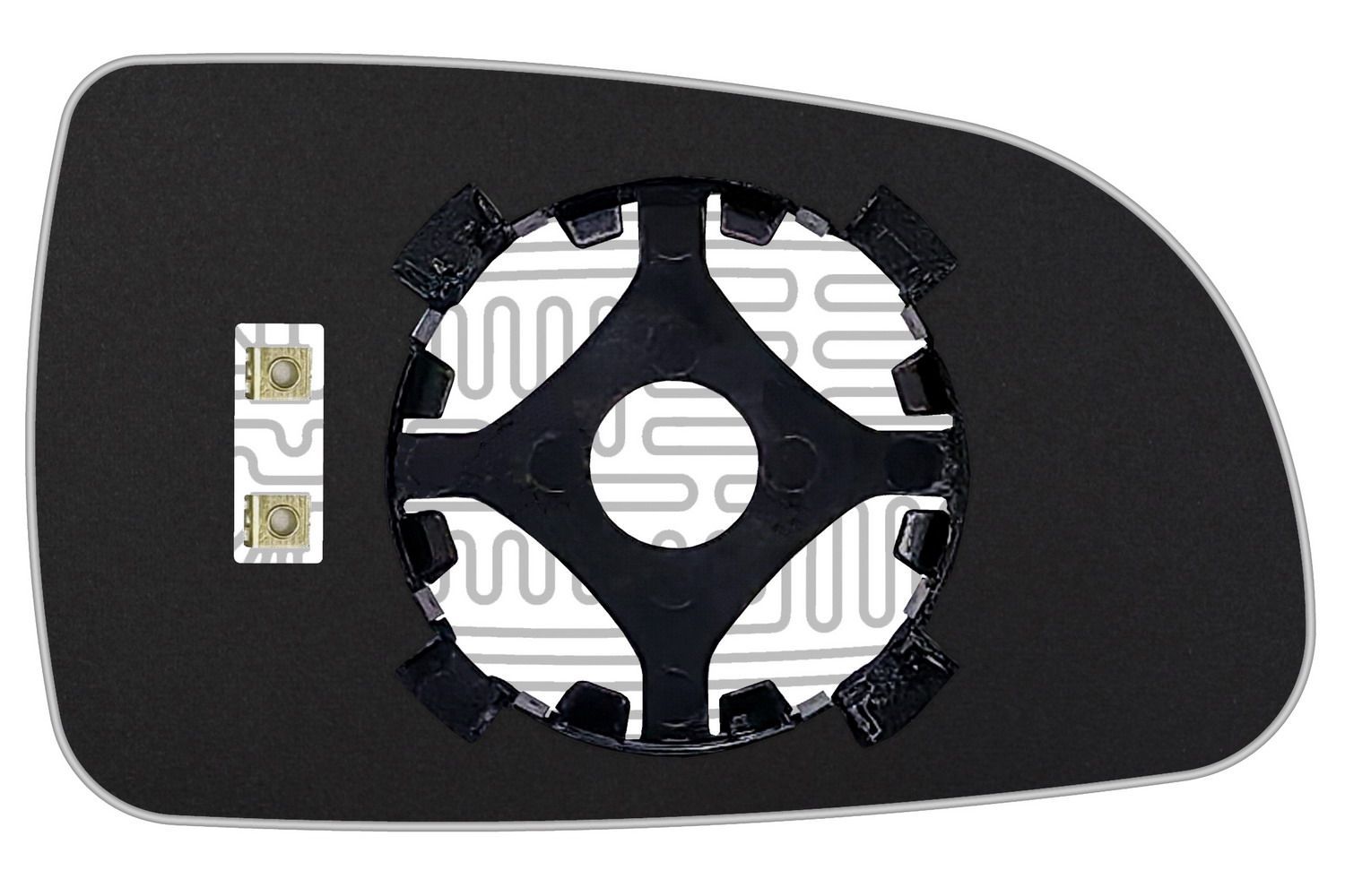 

Зеркальный Элемент Левый Chevrolet Aveo Ii (06-12) Сфера Нейтральный С Обогревом