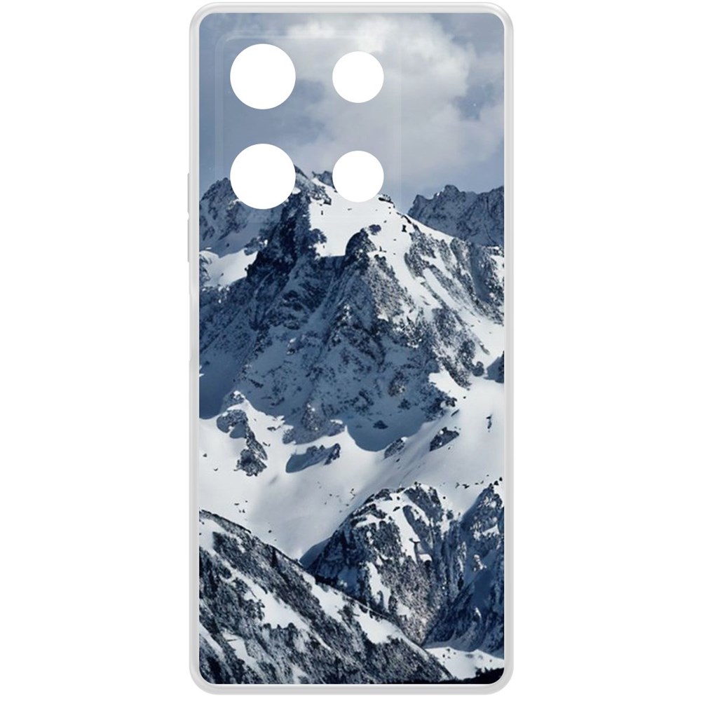 

Чехол-накладка Krutoff Clear Case Горы для INFINIX Note 30 Pro, Прозрачный