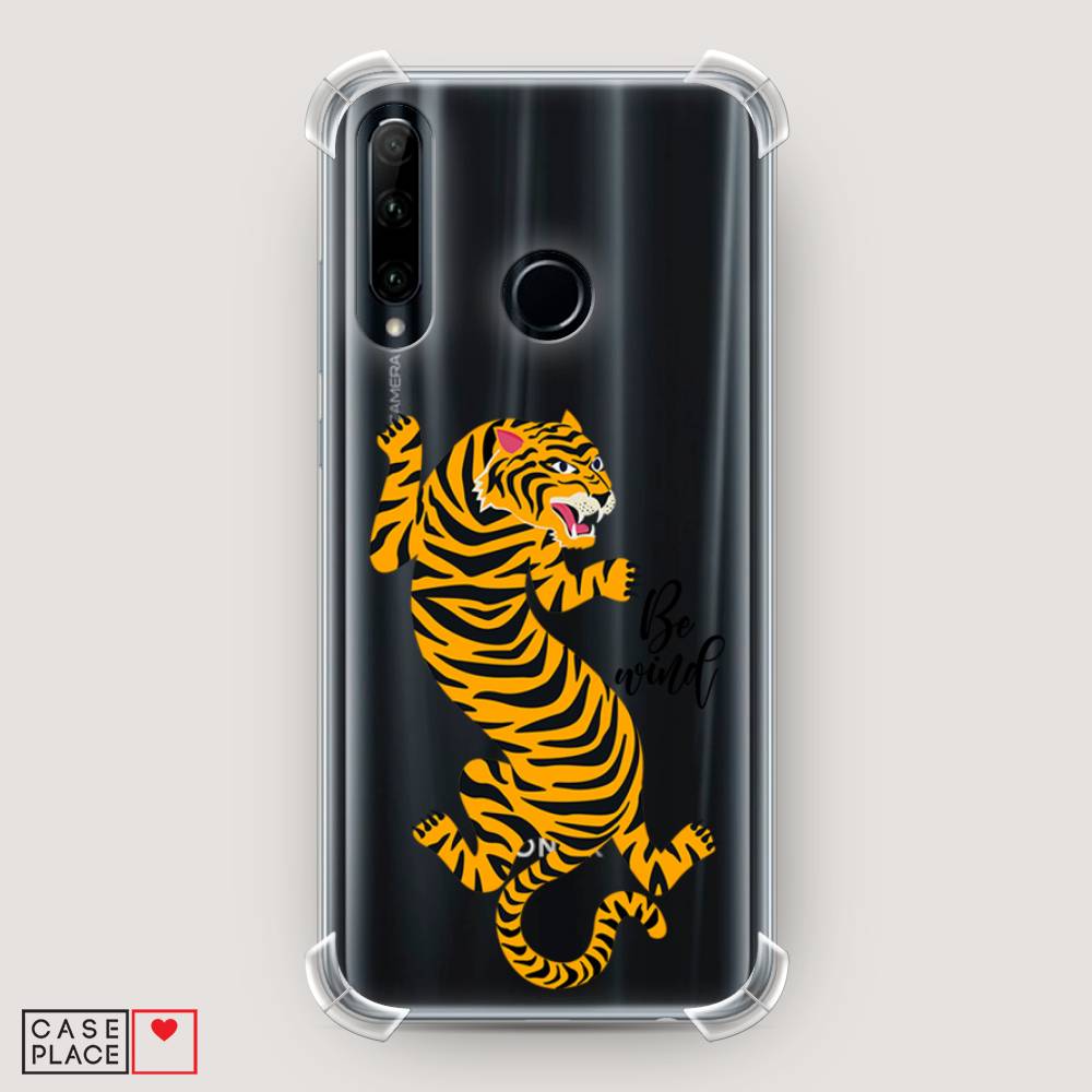 

Чехол Awog на Honor 10i "Tiger be wind", Желтый;черный