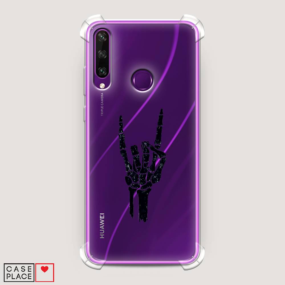

Чехол Awog на Huawei Y6p "Rock for a skeleton", Черный;прозрачный, 6103251-1