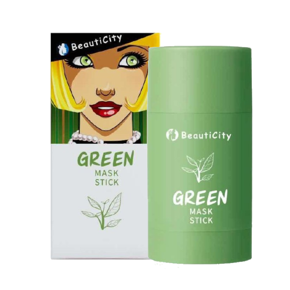 

Маска-стик BeautiCity Green Mask Stick глиняная с экстрактом зеленого чая