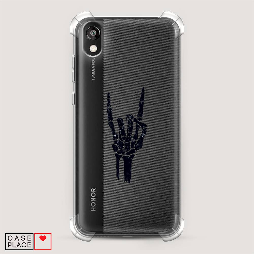 

Чехол Awog на Huawei Y5 2019 "Rock for a skeleton", Черный;прозрачный, 69051-1