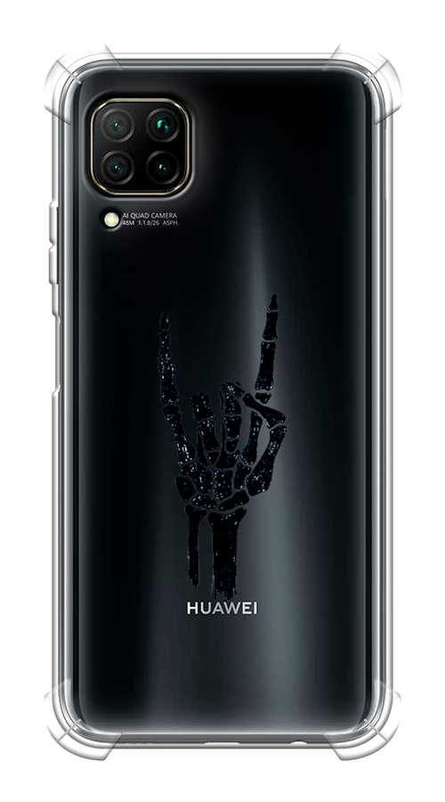 

Чехол Awog на Huawei P40 Lite "Rock for a skeleton", Черный;прозрачный, 611651-1