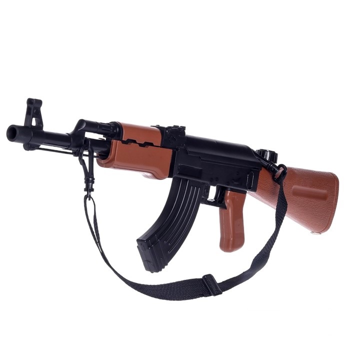 Водный Пистолет игрушечный КНР АК-47, с накачкой, 72 см 4620312