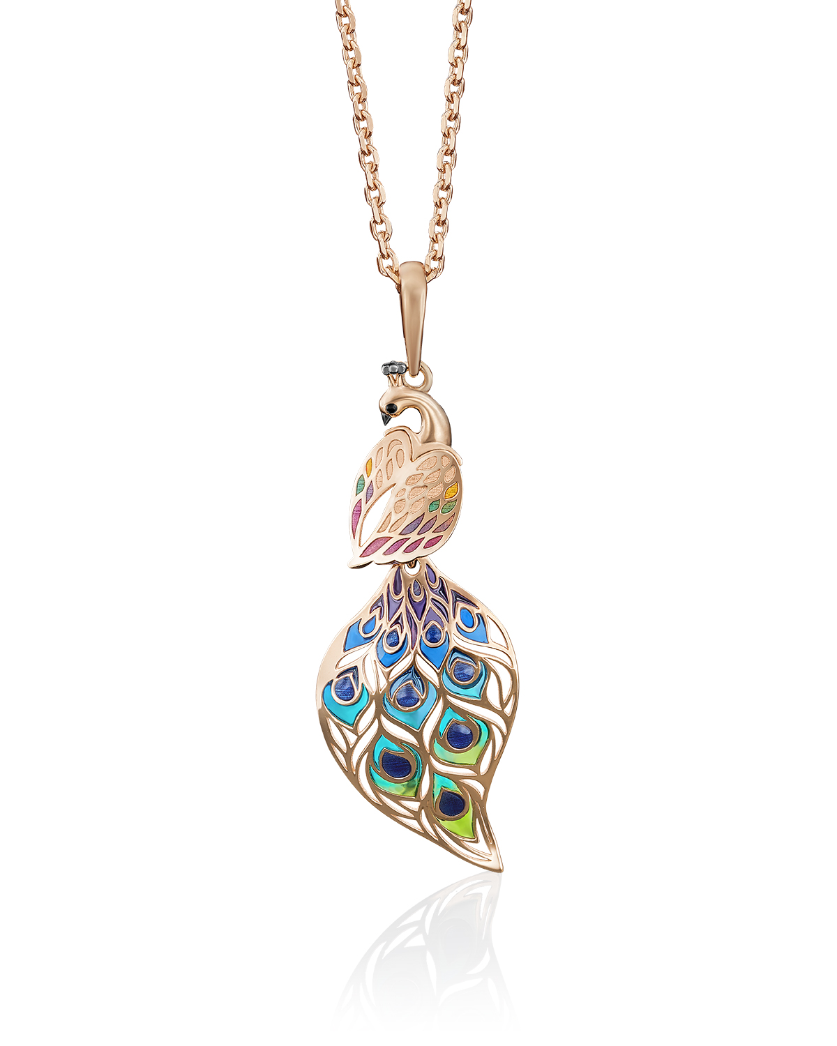 

Кулон из красного золота PLATINA jewelry 03-2683-00-000-1110-59, эмаль, 03-2683-00-000-1110-59
