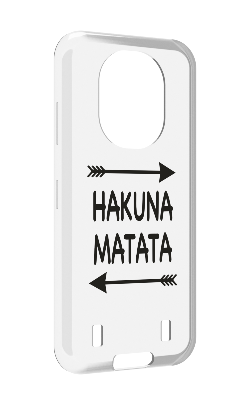 

Чехол MyPads Hakuna-Matata для Oukitel WP16, Прозрачный, Tocco