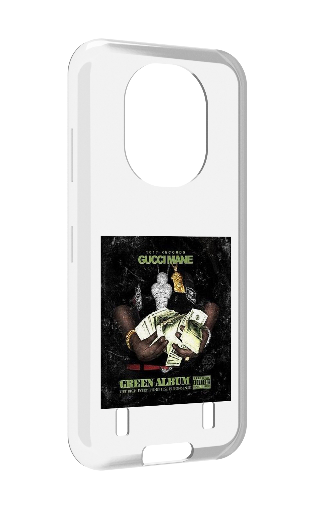 

Чехол MyPads Gucci Mane & Migos - The Green Album для Oukitel WP16, Прозрачный, Tocco