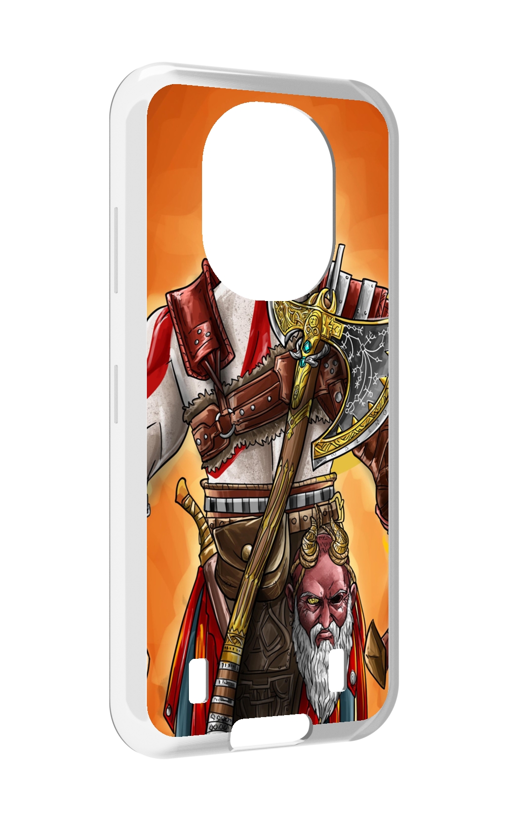 

Чехол MyPads God of War для Oukitel WP16, Прозрачный, Tocco