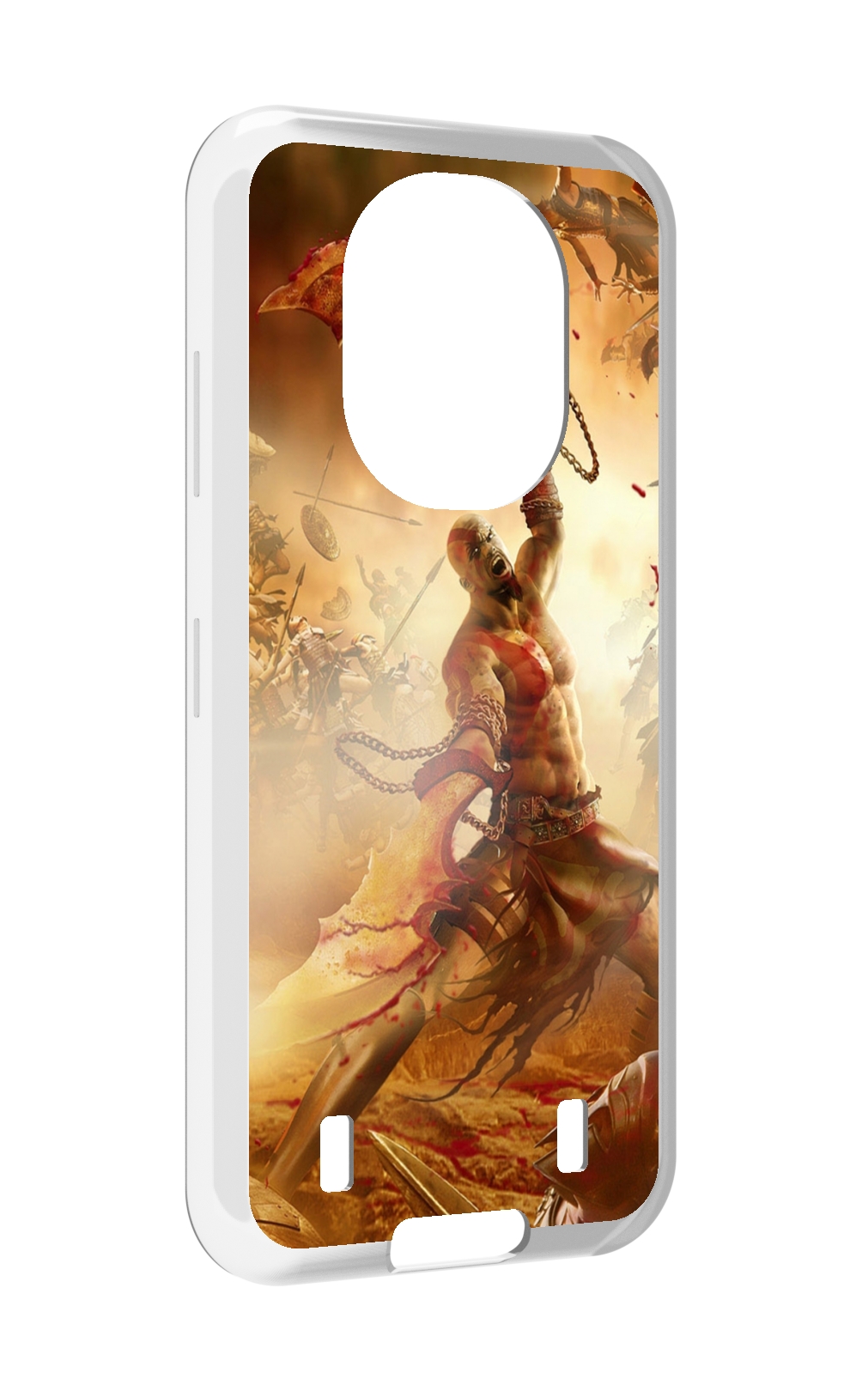 

Чехол MyPads God Of War III для Oukitel WP16, Прозрачный, Tocco