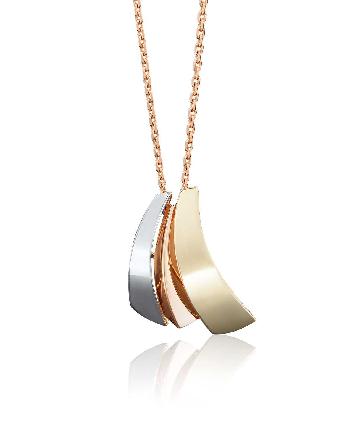 

Бегунок из красного/белого/желтого золота PLATINA jewelry 03-2619-00-000-1140-48, 03-2619-00-000-1140-48