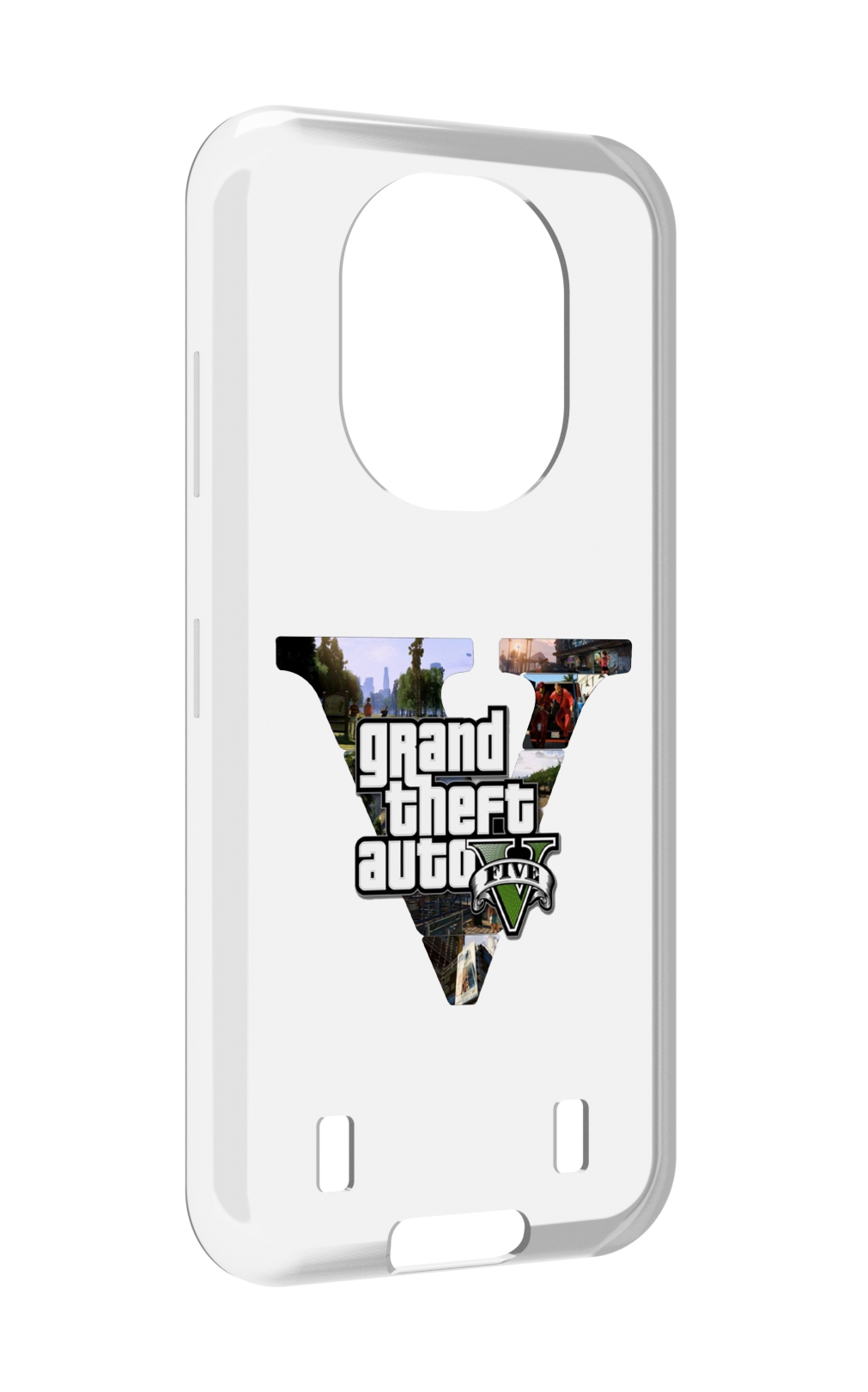 

Чехол MyPads GTA 5 логотип для Oukitel WP16, Прозрачный, Tocco