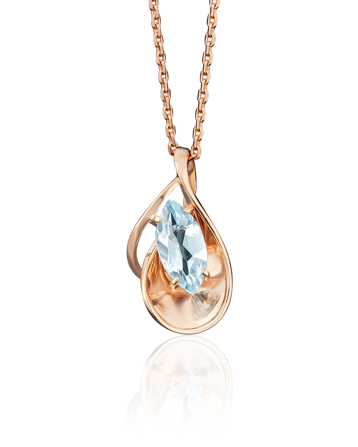 

Кулон из красного золота PLATINA jewelry 03-2595-00-201-1110-46, топаз, 03-2595-00-201-1110-46