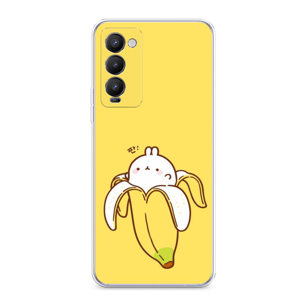 

Чехол Awog на Tecno Camon 18 "Зайчик-бананчик", Разноцветный, 300650-2