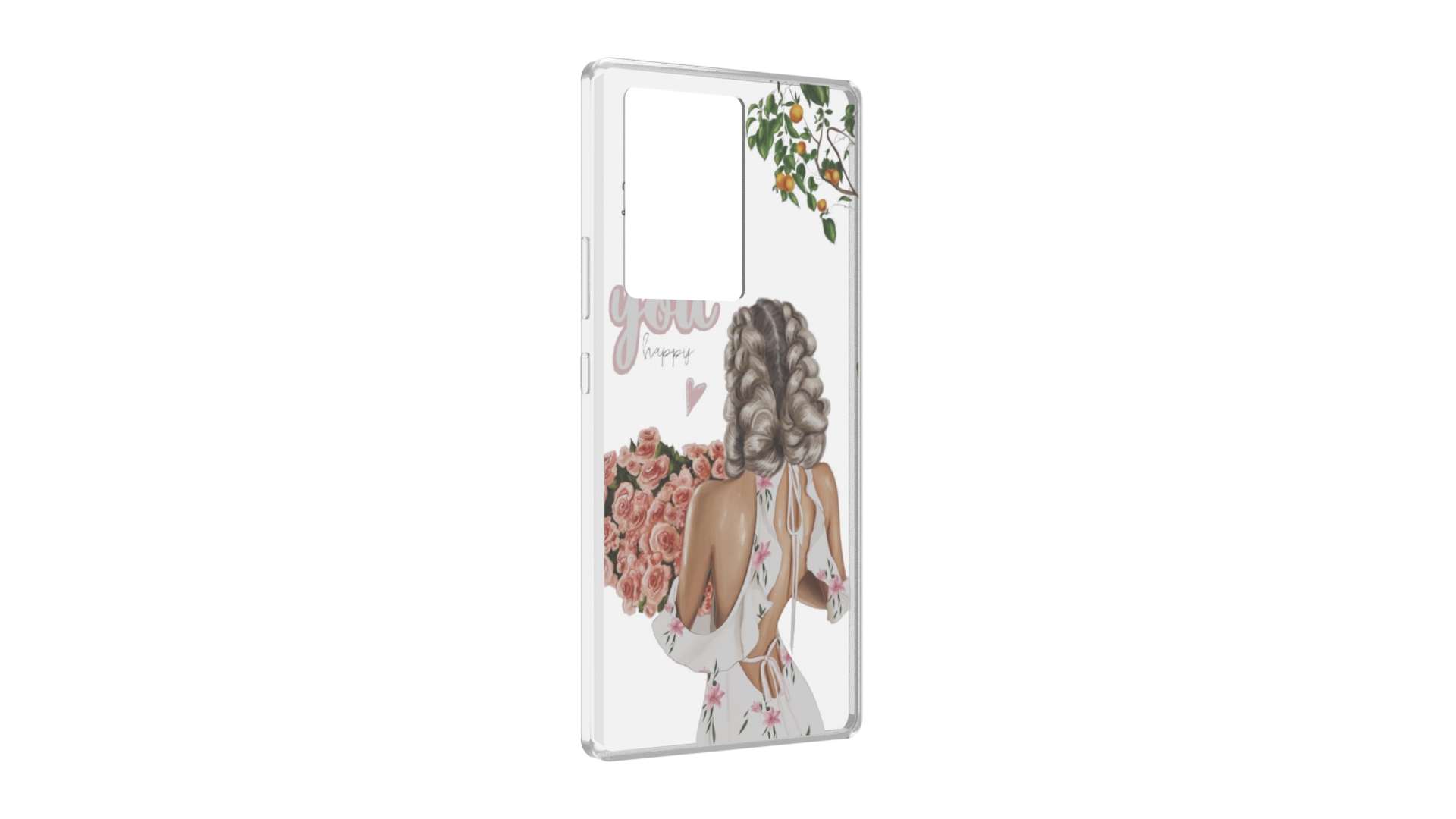 

Чехол MyPads Мелочи-делают-тебя-счастливой для ZTE Nubia Z40 Pro, Прозрачный, Tocco