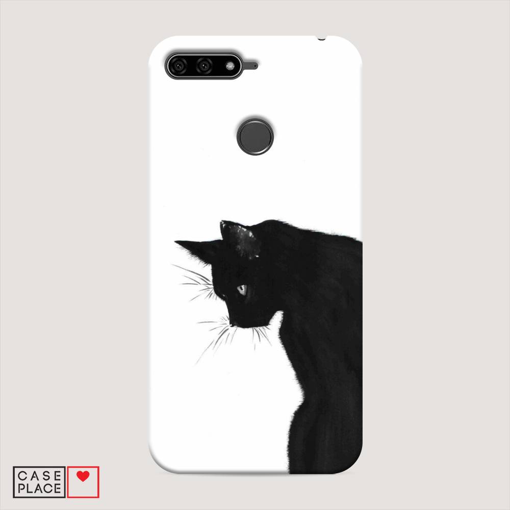 

Чехол Awog "Black cat" для Honor 7C, 64520-1