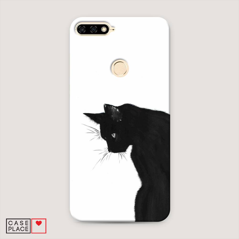 

Чехол Awog "Black cat" для Honor 7A Pro, 65420-1