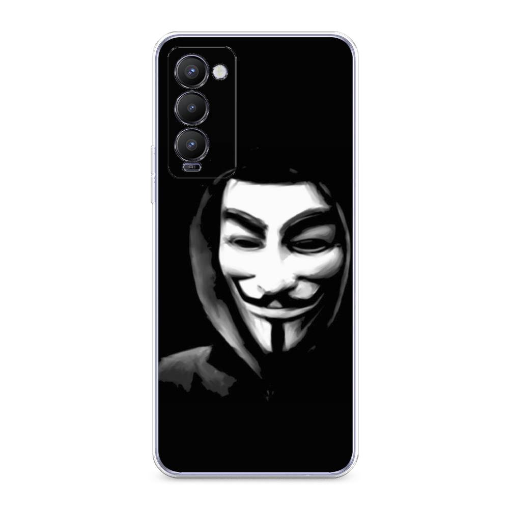 

Чехол Awog на Tecno Camon 18 "Анонимус", Разноцветный, 300650-5